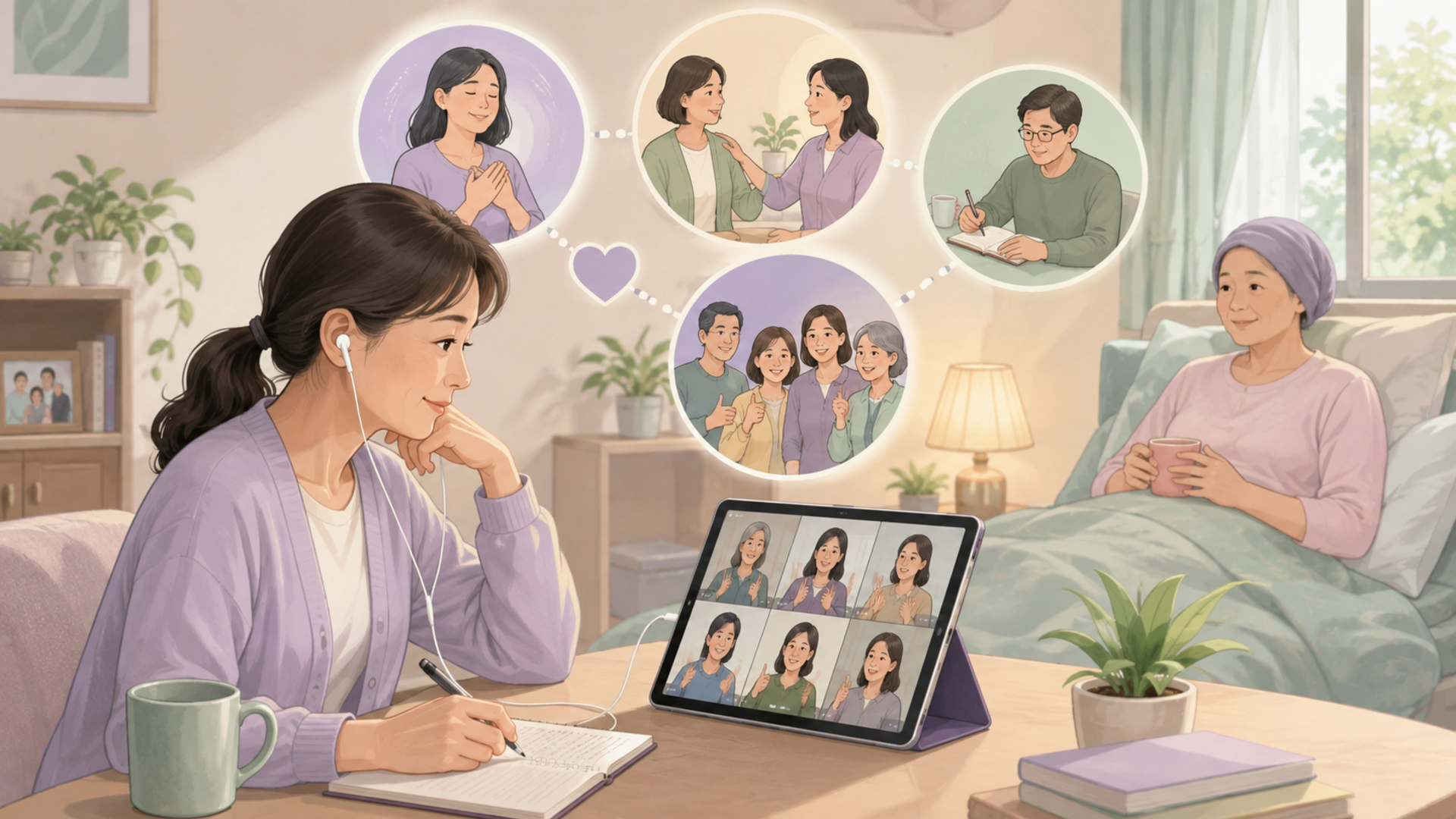 照顧者也會撐不住:一套線上心理教育課程,讓照顧負荷真的降下來