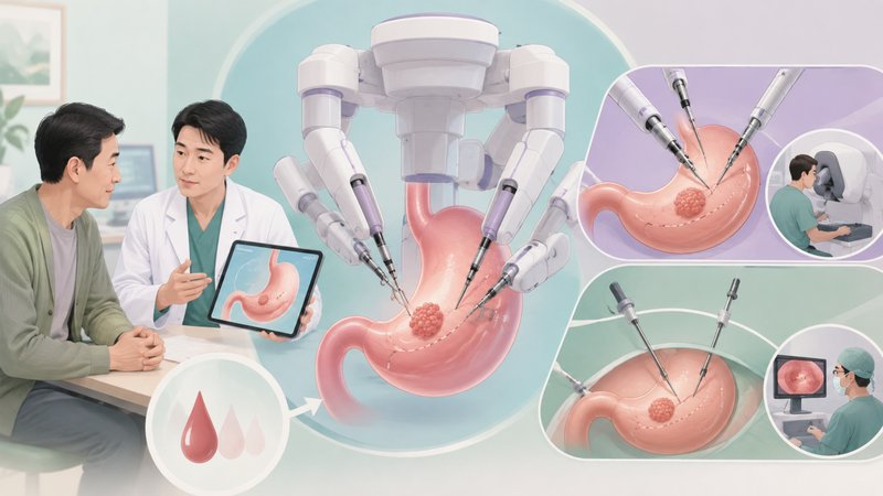 胃癌開刀改用機器人手臂:日本近萬人數據,出血量少了三分之一