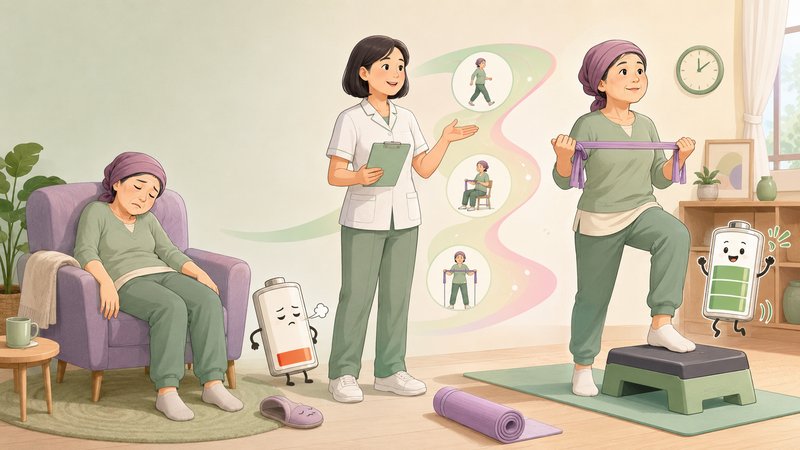 累到沒力氣?運動處方正在改寫癌因性疲憊的照護方式