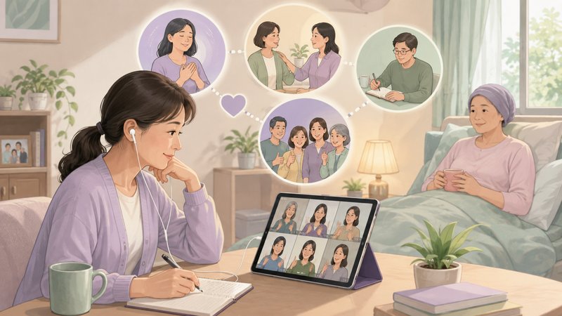 照顧者也會撐不住:一套線上心理教育課程,讓照顧負荷真的降下來